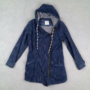 CAbi Adventure Anorak Womens M Jacket Cotton Navy Style Love Carol Collection